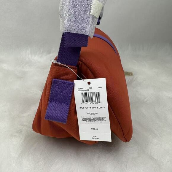 Coach Crossbody Bag in Red and Purple - Picture 4 of 11